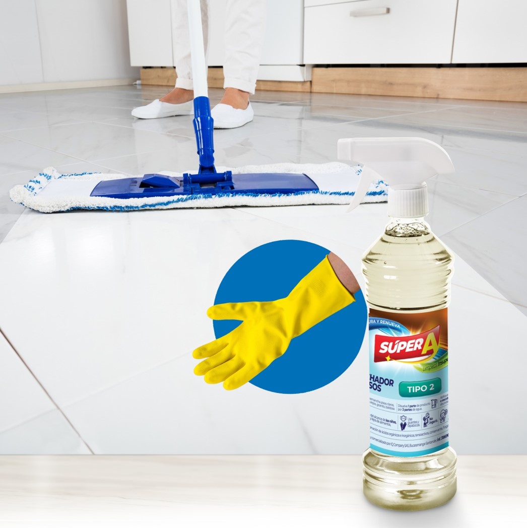 Desmanchador de piso orgánico